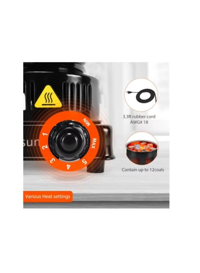 Electric Coal Charcoal Starter Burner 15cm - Image 3