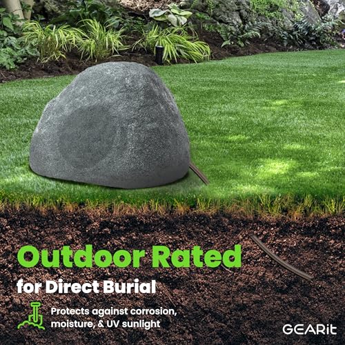 GEARit Outdoor Speaker Wire CL3 Rated, 16 Gauge Speaker Wire, Speaker Cable 250 ft for Outdoor Speakers, Patio, Garden, Backyard Audio, Direct Burial in Ground/in Wall, OFC (Brown, 2-Conductors) - Image 4