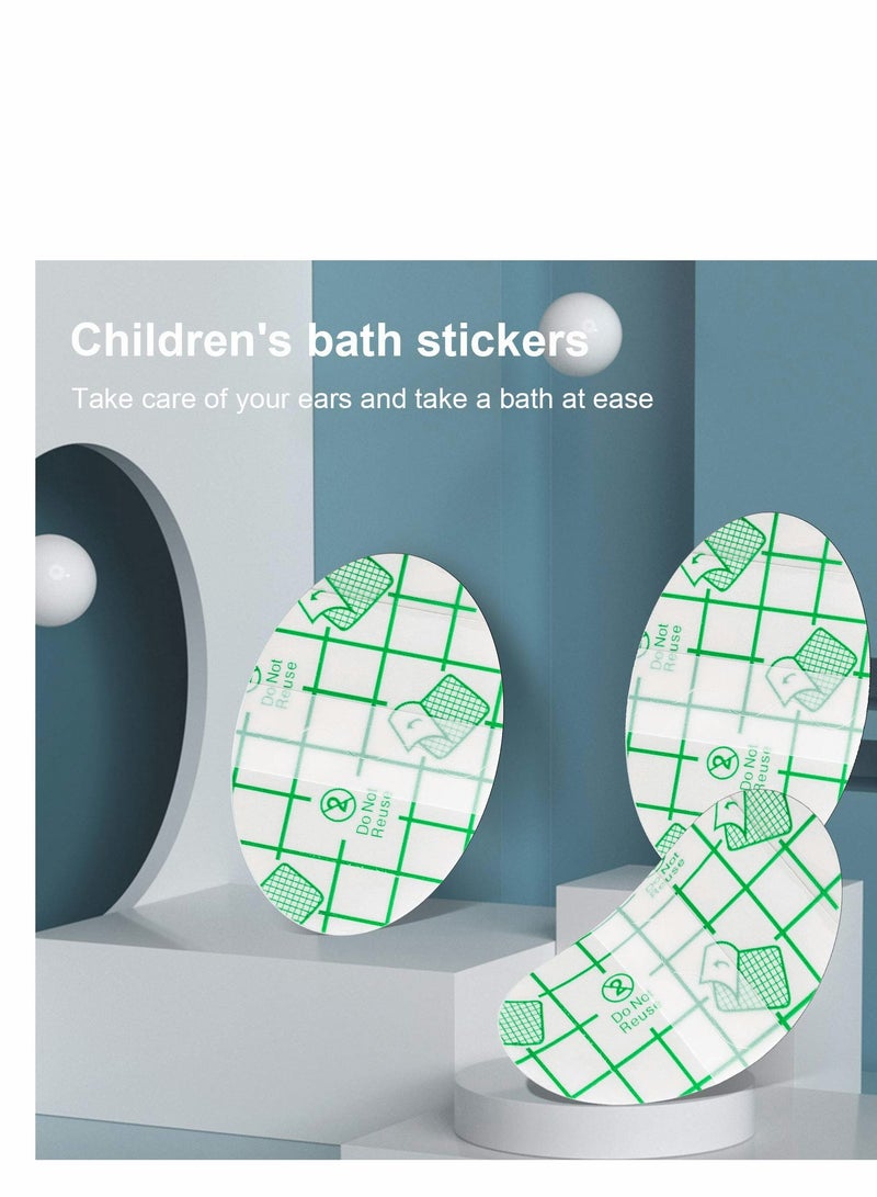 KASTWAVE Waterproof Ear Stickers, Baby Waterproof Ear Protector, Newborn Ear Protection for Swimming Showering Surfing Snorkeling and Other Water Sports Kids Size（100 Pack） - Image 3