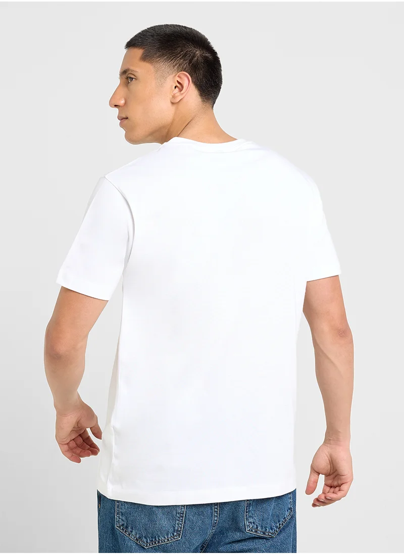 Seventy Five Basics Printed T-Shirt