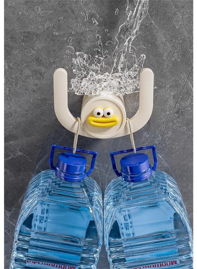 هومستر 4 حزمة تصميم لطيف خطافات ملونة ، مثبتة على الحائط ، للحمام ، مناشف معلقة ، حذاء ، فرقة شعر - Image 4