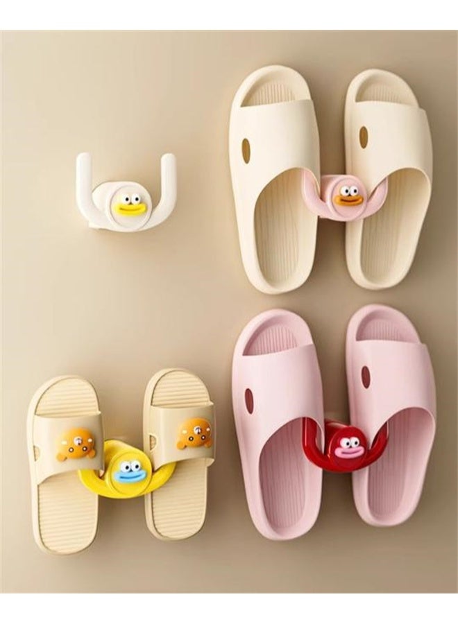 هومستر 4 حزمة تصميم لطيف خطافات ملونة ، مثبتة على الحائط ، للحمام ، مناشف معلقة ، حذاء ، فرقة شعر - Image 2