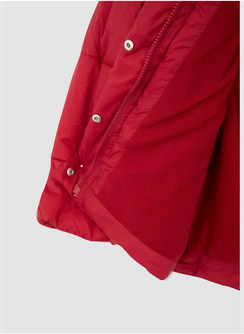 DeFacto Girl Hooded Long Sleeve Jacket