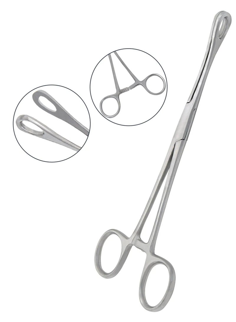 تنم ملقط فورستر لحمل الإسفنج | ملقط جراحي من الفولاذ المقاوم للصدأ | للاستخدام الطبي وغرف العمليات - Image 1