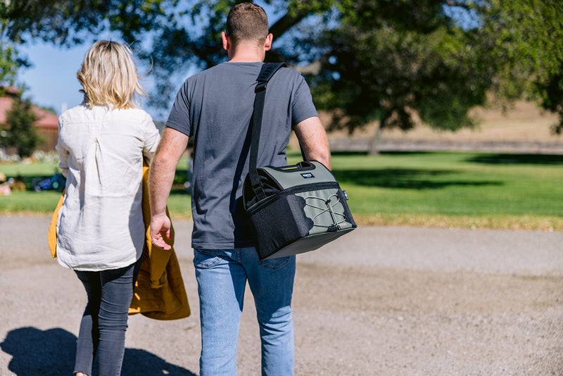 Igloo Gripper Maxcold Insulated 16-can Lunch Bag Cooler-Gray - Image 2