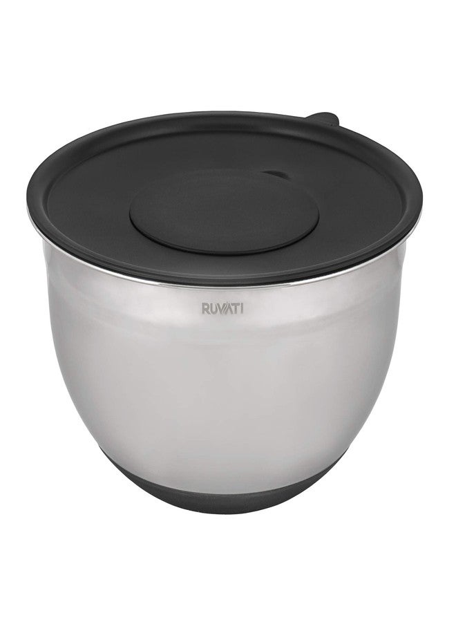 Ruvati 5 quart mixing bowl and colander set with grater attachments (6 piece set) - RVA1255 - Image 5