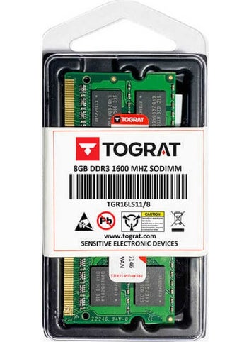 Tograt ذاكرة RAM للكمبيوتر المحمول 8 جيجابايت DDR3L بسرعة 1600 ميجاهرتز - TGR16LS11/8 - 1.35 فولت  - Image 2