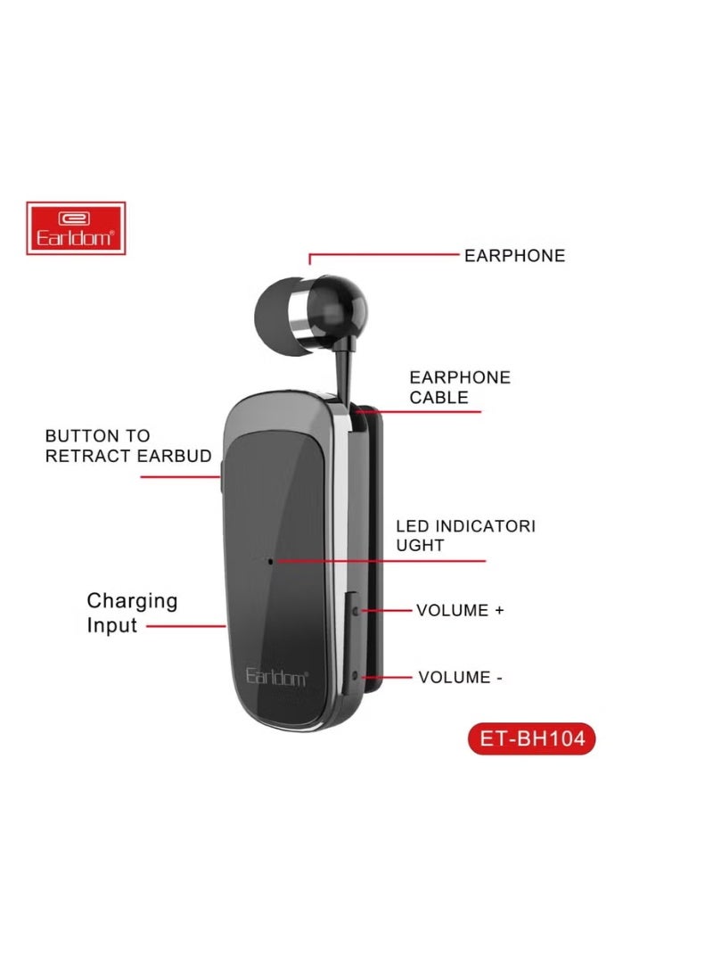 أيرلدوم سماعات أذن بلوتوث BH105 - سماعة أذن لاسلكية ثنائية النغمة مع ميكروفون - Image 2