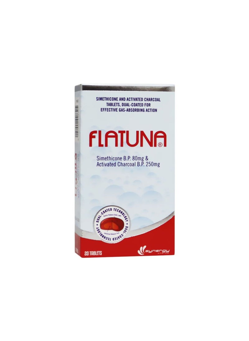 FLATUNA Ges Relief Tablets 20's 