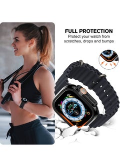 Y&D Case Compatible for Apple Watch Ultra 49mm and Screen Protector, Soft TPU Waterproof Touch Sensitive, Anti-Scratch Men Women (Ultra 49mm)  - Image 5
