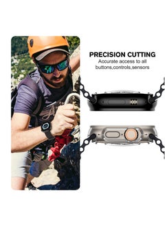 Y&D Case Compatible for Apple Watch Ultra 49mm and Screen Protector, Soft TPU Waterproof Touch Sensitive, Anti-Scratch Men Women (Ultra 49mm)  - Image 3