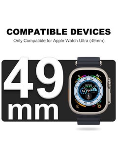 Y&D Case Compatible for Apple Watch Ultra 49mm and Screen Protector, Soft TPU Waterproof Touch Sensitive, Anti-Scratch Men Women (Ultra 49mm)  - Image 2