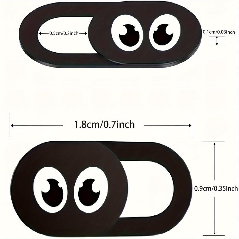 3 Eyes Webcam Slide Cover For Laptops Desktops Smartphones Privacy Security - Image 2