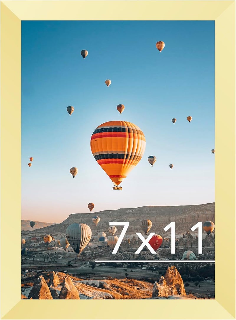 JCJMY 22x30 إطار صور بمقاس 22x24 مع ورقة زخرفية، لعرض الصور بمقاس 18x24 مع أو بدون ورقة زخرفية، إطار كبير للتعليق على الحائط بمقاس 22x24. - Image 1