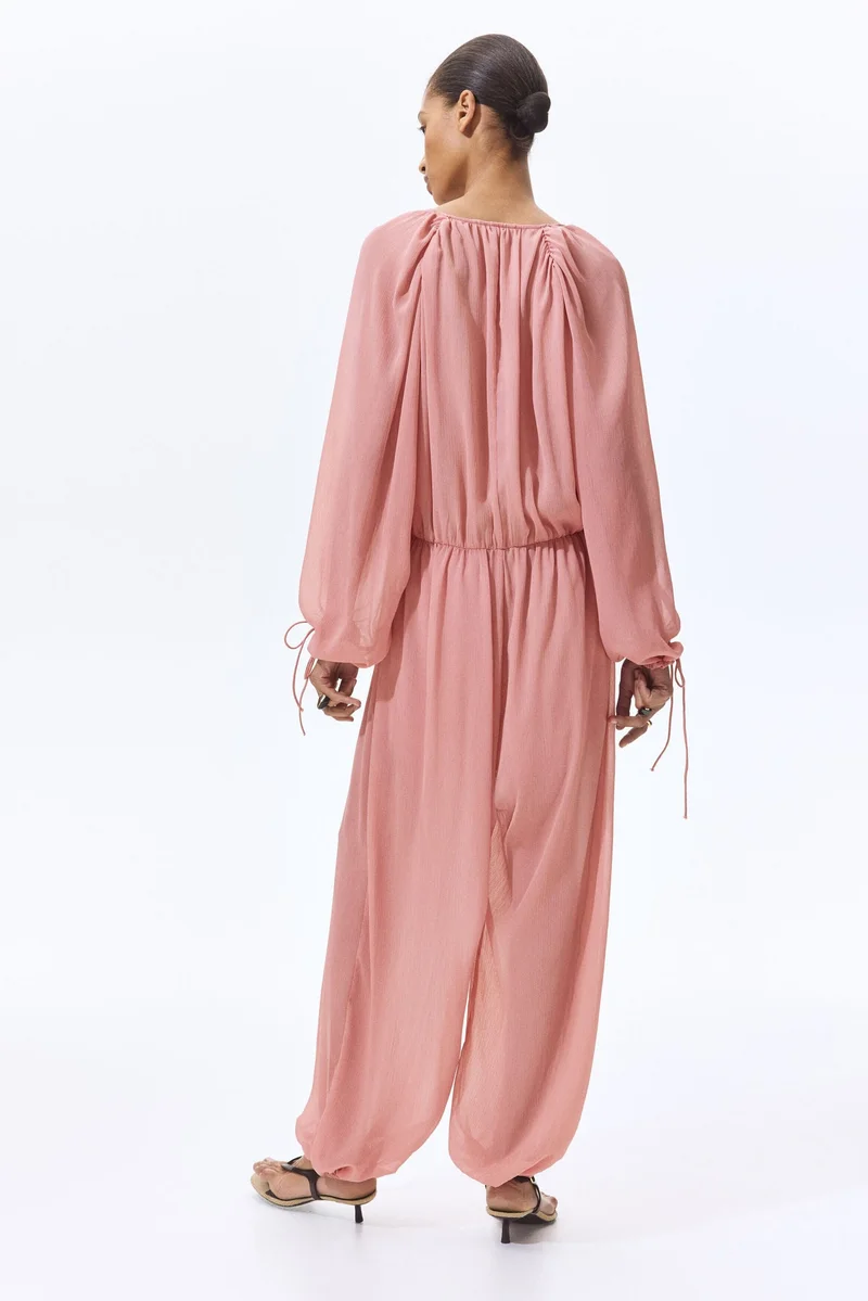 H&M  Oversized balloon-leg jumpsuit for Women | Best Price UAE
