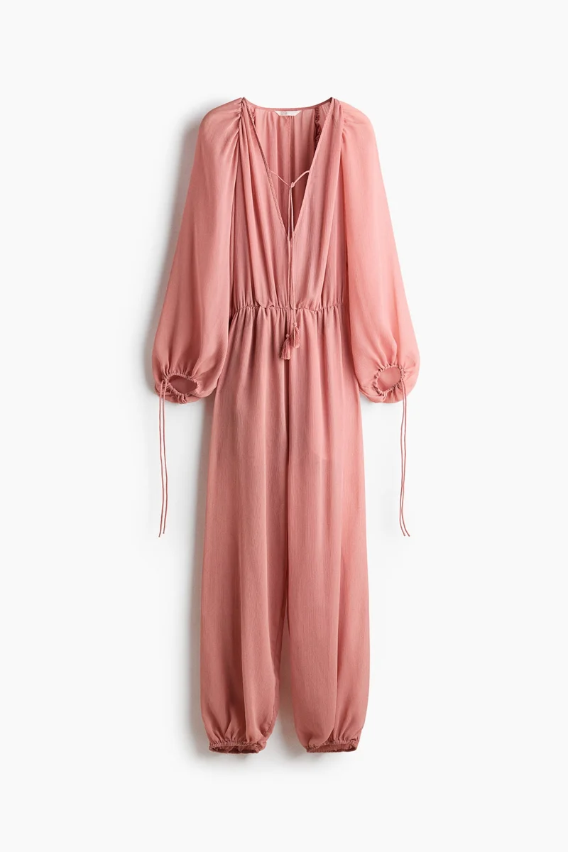 H&M  Oversized balloon-leg jumpsuit for Women | Best Price UAE