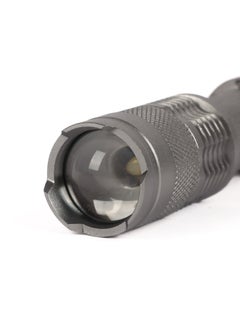LUSTER Small LED flashlight with clip, silver  - Image 4