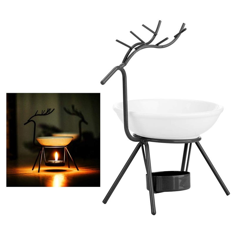klarako Essential Oil Burner - Aromatherapy Lamps, Aromatherapy Essence Oil Burner Oil Lamps Decorations, Suitable For Meeting For Oil Lamps Rooms At Home(White) - Image 1