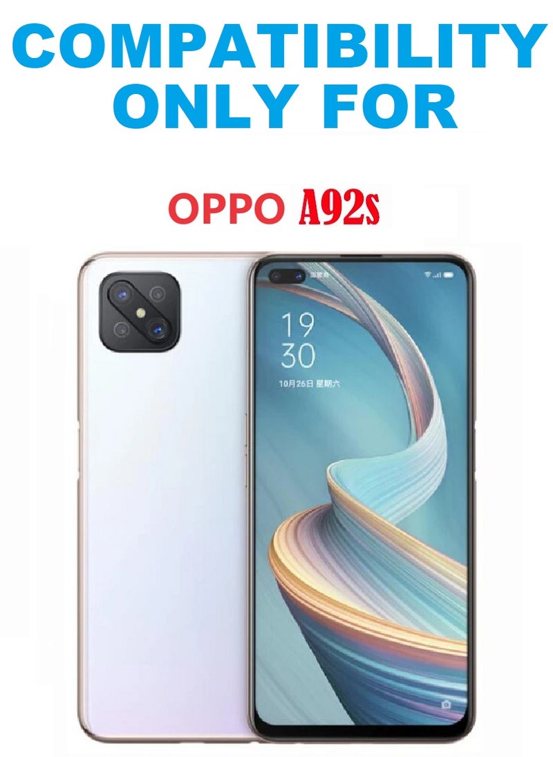 Super Tempered Glass Screen Protector Clear Designed For Oppo A92s Full Screen Coverage And Bubble Free - Image 3