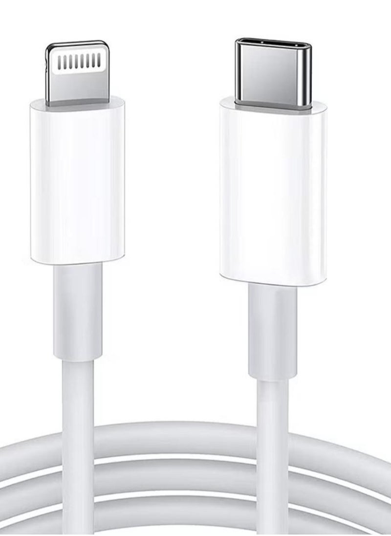 Generic - USB C to Lightning Cable Adapter Compatible - Type C for iPhone 14 Pro Max 13 12 11 X XS XR 8 Plus AirPods Support Power Delivery 1m - Image 1