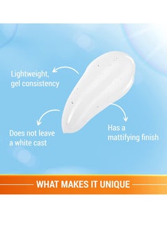 Lotus Herbals Safe Sun Invisible Matte Gel Sunscreen SPF 50 PA+++ For Men & Women Non Greasy Suitable for Oily Skin 100g Orange  - Image 4