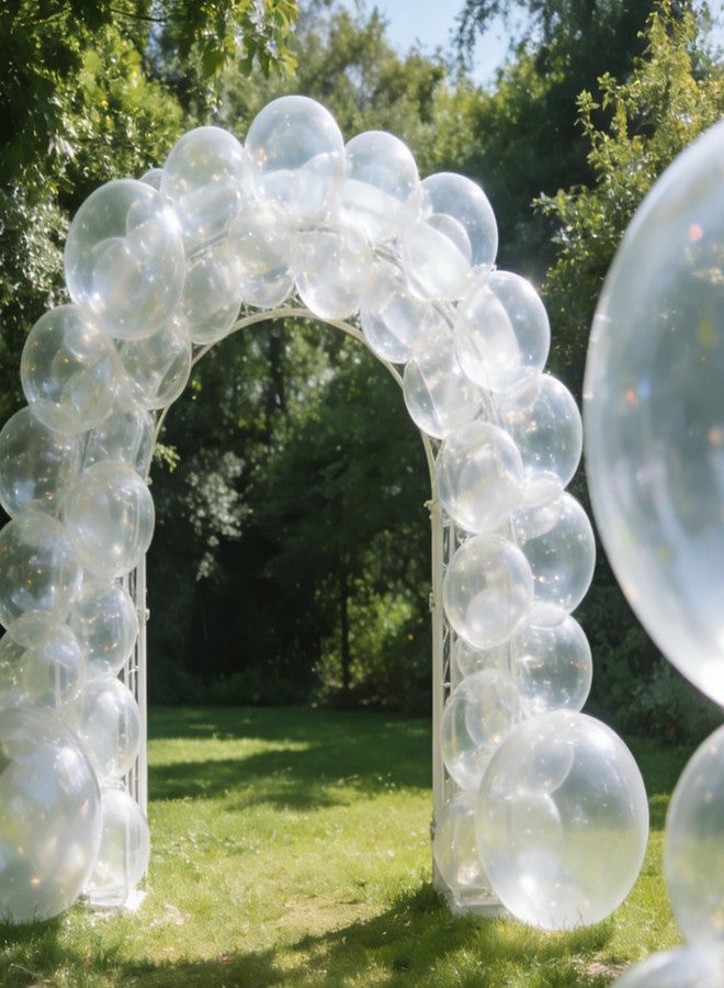 FALESHOS 36 Inch Clear Bobo Balloons (10 Pack) – Large Transparent Bubble Balloons for Helium, DIY Stuffing for Birthday, Wedding & Party Decorations - Image 4