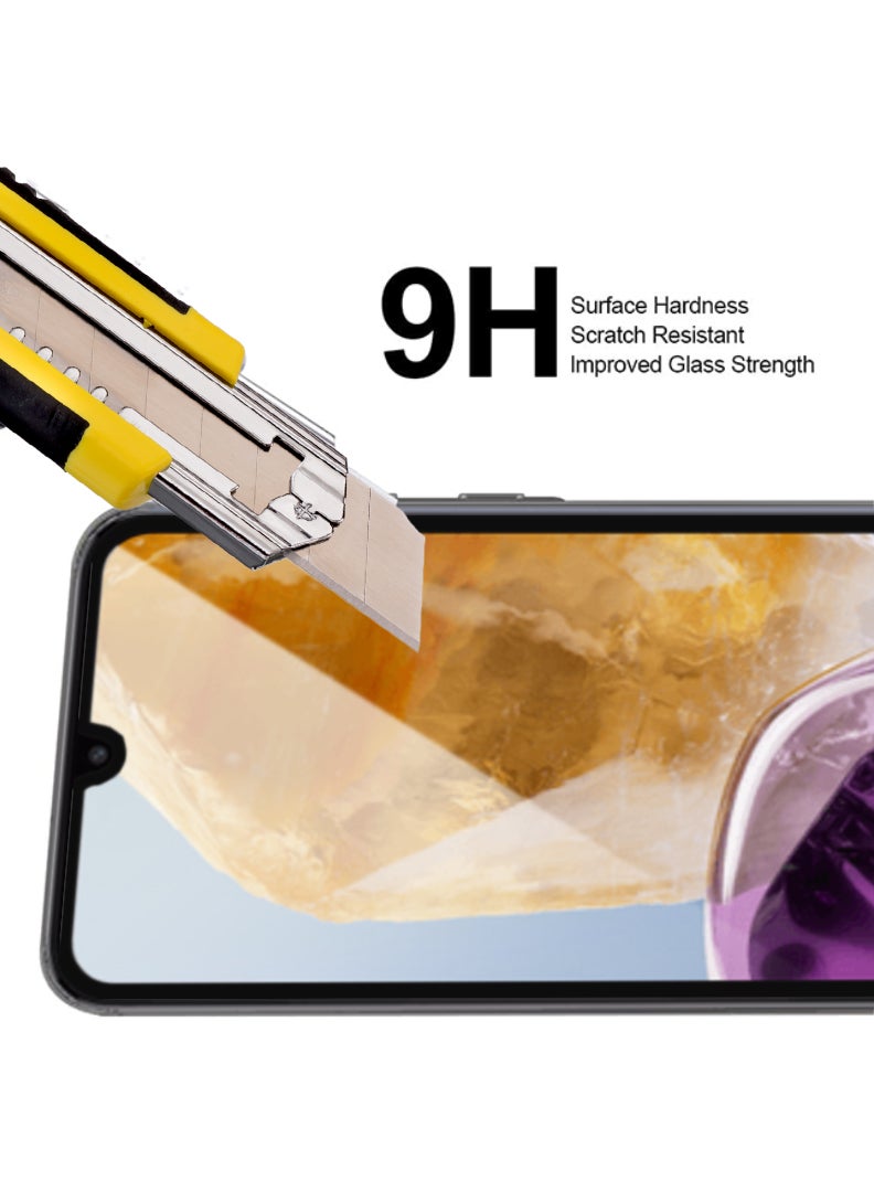 Case Up Screen Protector For Oppo A15  9H Hardness Tempered Glass Film, Bubble Free Easy Installation, Full Coverage, Anti Scratch And Touch Sensitive - Image 3