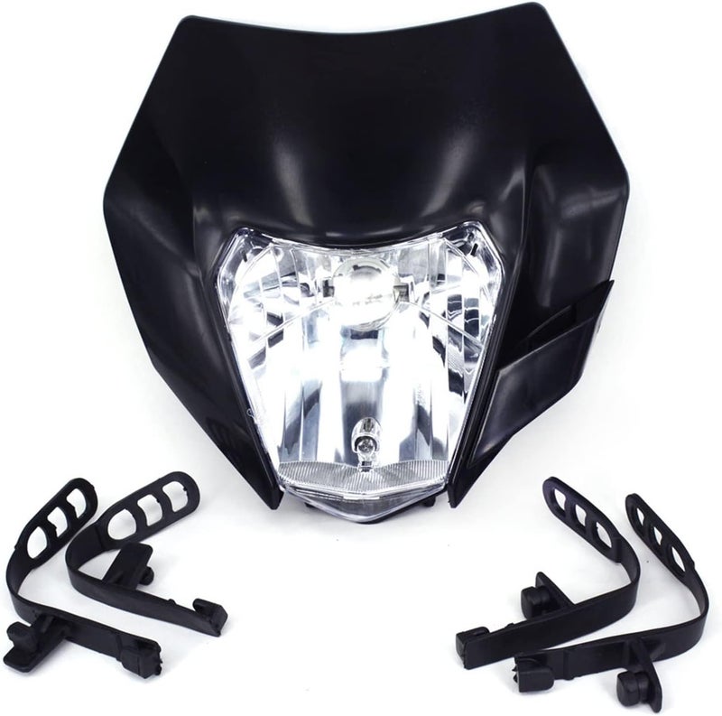 Yurefax مصباح أمامي عالمي للدراجات النارية يوريفكس - Image 1