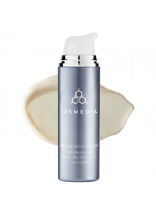 COSMEDIX Peptide-Rich Defense Face Moisturizer with SPF 50 Sunscreen - Visibly Reduce Fine Lines and Wrinkles, Protect Skin Against Aging - Lightweight & Hydrating Face Lotion, Sunscreen for Face - pzsku/ZA2ADB81AE8F073FCA513Z/45/_/1728309235/7ce01d6d-ce17-42d6-87d6-a5b916a731d7