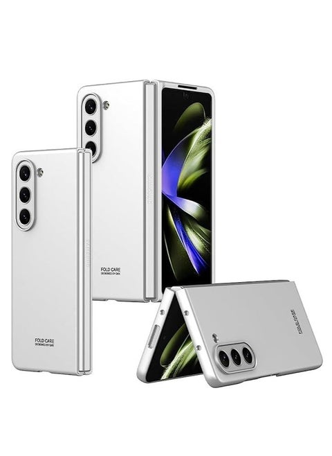 FOCUS Case for Samsung Galaxy Z Fold 5 5G Case, Slim Hard PC Matte Phone case WHITE