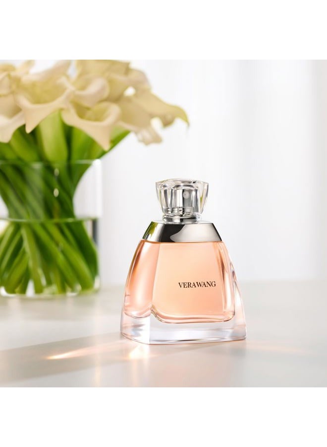 Vera Wang Eau de Parfum for Women - Delicate, Floral Scent - Notes of Iris, Lillies, & Sandalwood - Feminine & Subtle - 3.4 Fl Oz - Image 5