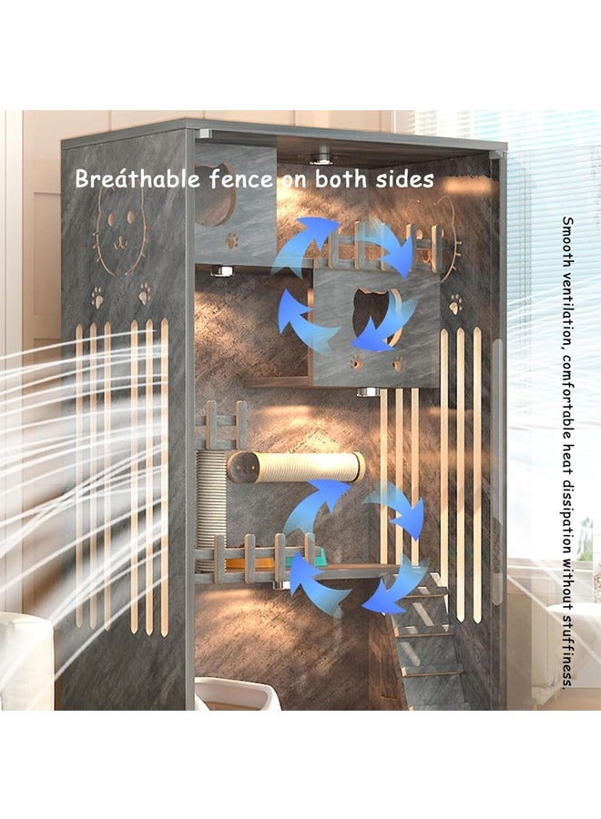 إن كي أكس فيلا قطط متعددة الوظائف مثالية لعرض نمط المنزل - Image 3