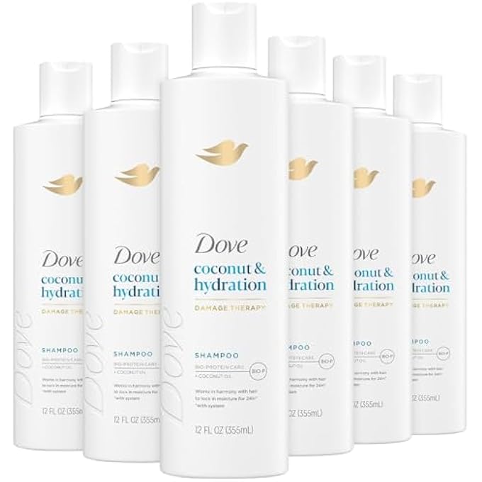 Dove NOURISHING SECRETS SHAMPOO FOR DRY HAIR COCONUT AND HYDRATION WITH REFRESHING LIME SCENT, 12 FL OZ (PACK OF 6) - Image 2