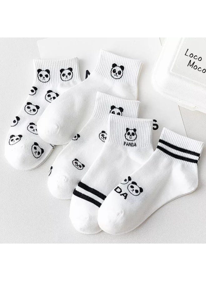 5 أزواج من جوارب الباندا المضحكة