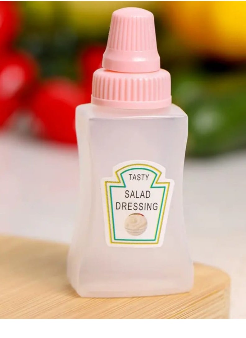 Generic - Mini Squeeze Bottles for Ketchup and Mustard - Ideal for Sauces, Salad Dressings, Mustard and Dips - 25ml Capacity, 2 Pack Plastic - Image 1