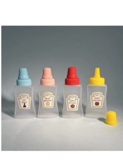 Generic Mini Squeeze Bottles for Ketchup and Mustard - Ideal for Sauces, Salad Dressings, Mustard and Dips - 25ml Capacity, 2 Pack Plastic  - Image 4