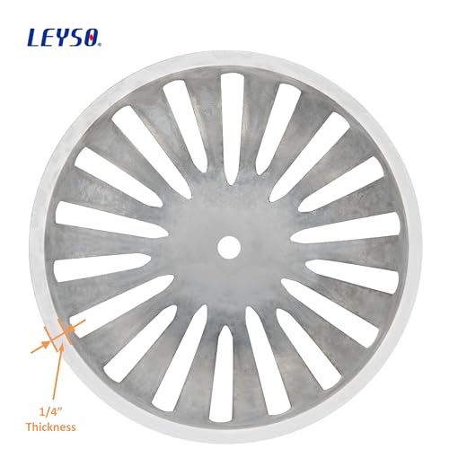 Leyso FS-DS Heavy Duty Aluminum Dome Sink Drain Strainer Floor Drain Cover for Kitchen, Restaurant, Bar, Buffet or Food Service. 5-1/4" Diameter x 2-1/4"H (1 pcs) - Image 4