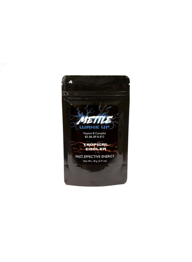 Mettle Energy Energy Drink Powder - 25 Servings | Sugar Free | 200mg Caffeine - Mettle Energy Drink Mix (Tropical Cooler) - Image 1
