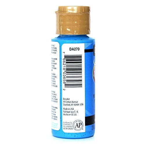 DecoArt Americana Acrylic Paint, 2-Ounce, Ocean Blue - Image 2