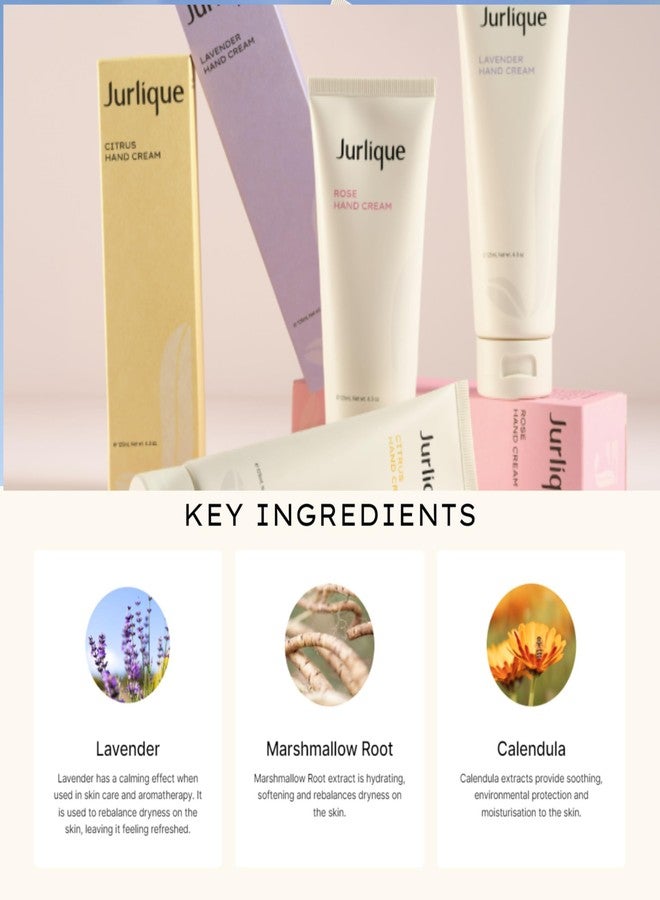 Jurlique Lavender Hand Cream - 4.23 Fl Oz - Lavender Hand Cream & Lotion for Women - For Dry Skin Types - Moisturizing Hand Lotion & Body Skincare - Australian Natural-Based Skincare - Image 4