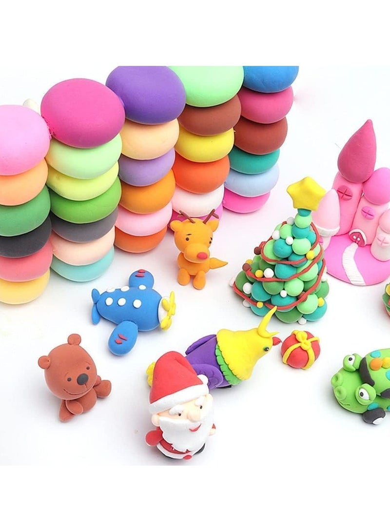 12 Color Non-Toxic Air Dry Clay Set for Kids Creative DIY Crafts and Modeling - Image 3