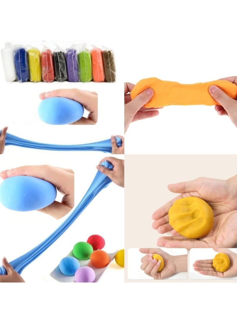 12 Color Non-Toxic Air Dry Clay Set for Kids Creative DIY Crafts and Modeling - Image 5