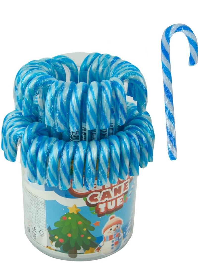 Johny Candy Cane Blueberry Flavoured Individually Wrapped 20g 60 Count
