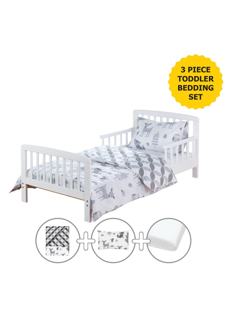 كايندر فالي woodland tales toddler bedding set