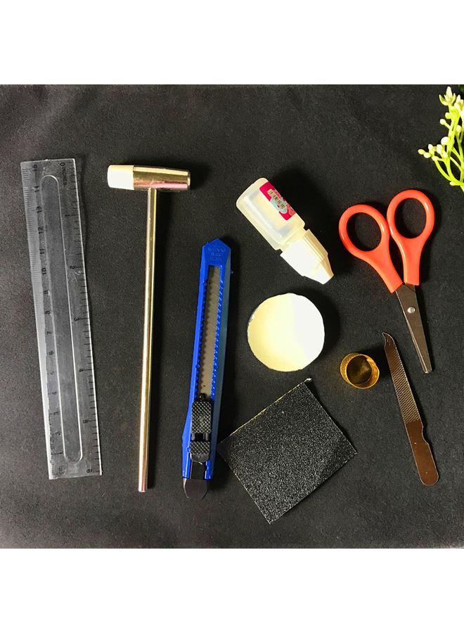 Bluejw Diy Manual Assembly Special Tool Suit Utility Knife Scissors Tweezers Ruler Glue  - Image 1