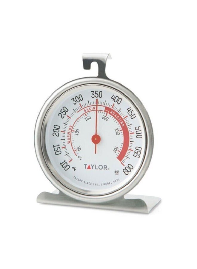 Stainless Steel Classic Oven Thermometer Silver And White 6.95 X 4.95 X 1.65 Cm 6108039 - pzsku/ZA2AE5F1DD054F652FD6AZ/45/_/1720353874/f808a07b-121c-4f1f-9356-2673b7ab6612