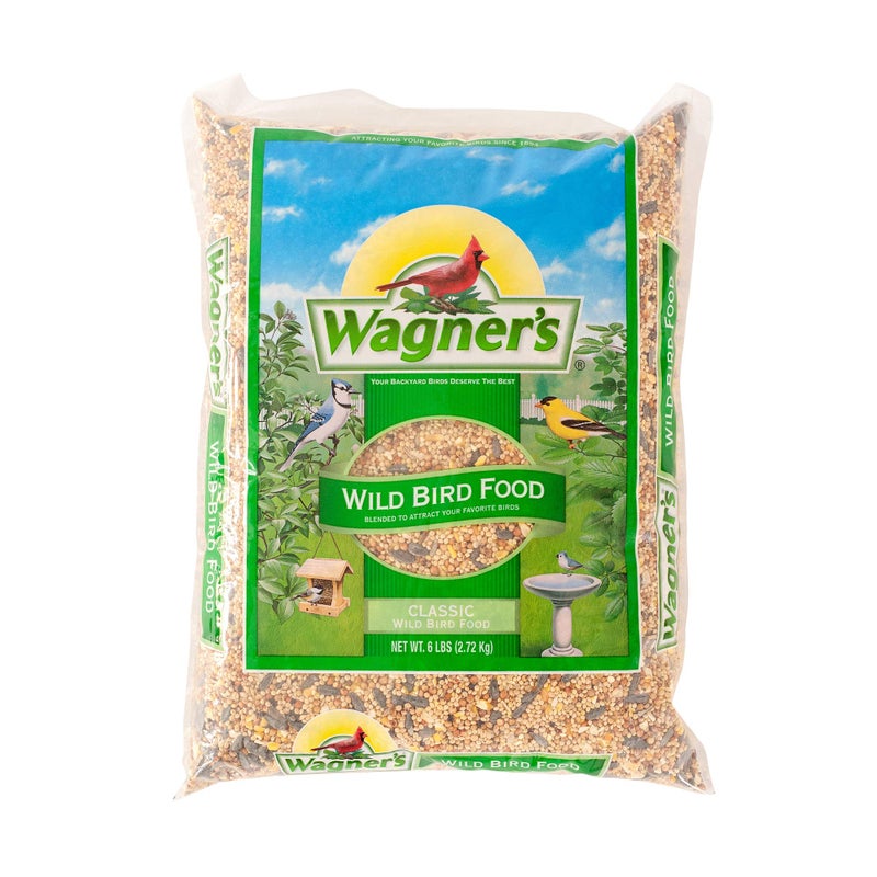 Wagner's 52003 Classic Blend Wild Bird Food, 6-Pound Bag - Image 1