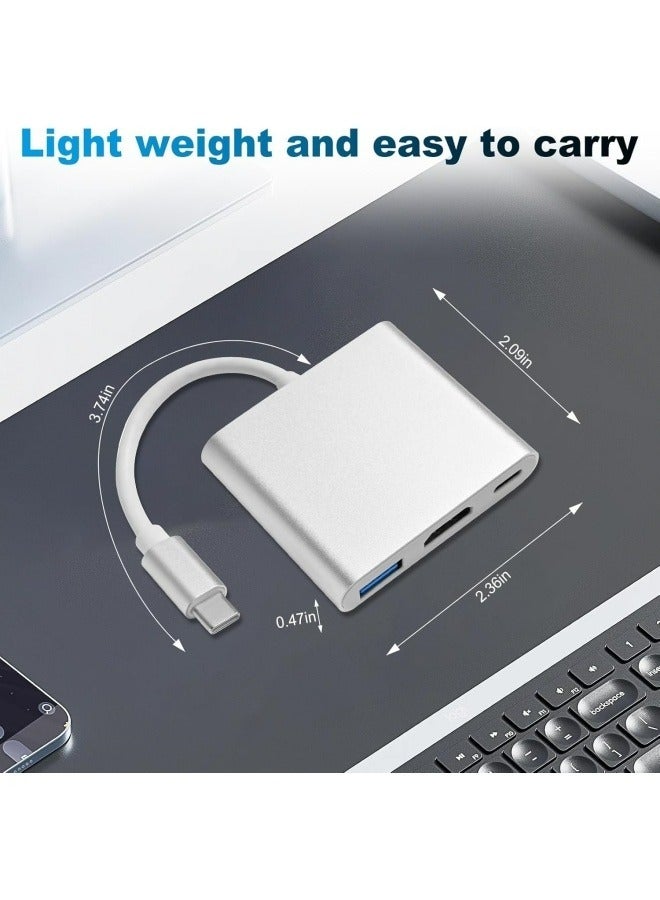 فليفيو محول USB-C إلى HDMI (4K) USB 3.0 وType-C أنثى لأجهزة MacBook وChromebook - Image 5