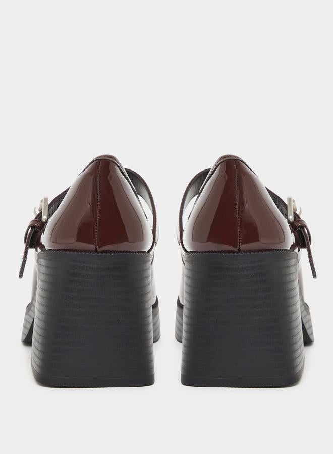 Raid Favia Buckled Platform Mary Jane Shoes - Image 4