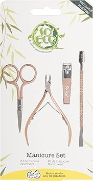 SO ECO مجموعة العناية بالأظافر الكاملة من سو إيكو - فضي - مقاس واحد - Image 1